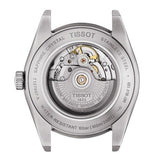 Buy Shop Tissot Gentleman Powermatic 80 Silicium Black Dial Black Leather Strap Watch For Men - T127.407.16.051.00 USA Online