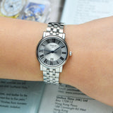 Buy Shop Tissot Carson Premium Lady Silver Dial Silver Steel Strap Watch For Women - T122.210.11.033.00 USA Online