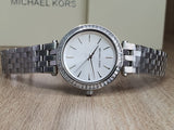 Buy Shop Michael Kors Darci Silver Dial Silver Stainless Steel Strap Watch for Women - MK3364 USA Online