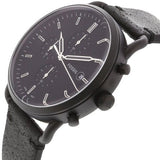 Buy Shop Fossil Commuter Black Dial Black Leather Strap Watch for for Men - FS5504 USA Online