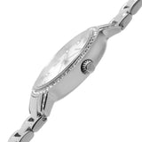 Buy Shop Emporio Armani Cleo Crystals Mother Of Pearl Dial Silver Steel Strap Watch For Women - AR11484 USA Online