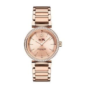 Buy Shop Coach Sports Rose Gold Dial Rose Gold Steel Strap Watch for Women - 14502200 USA Online