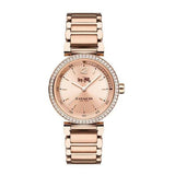 Coach Sports Rose Gold Dial Rose Gold Steel Strap Watch for Women - 14502200