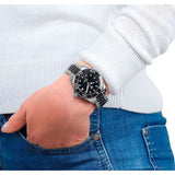 Buy Shop Tag Heuer Aquaracer Quartz Black Dial Two Tone Steel Strap Watch for Women - WAY131C.BA0913 USA Online