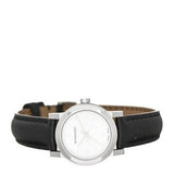 Buy Shop Burberry The City White Dial Black Leather Strap Watch for Women - BU9206 USA Online