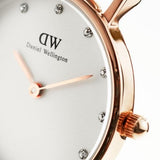 Buy Shop Daniel Wellington Classy Glasgow White Dial Two Tone Nylon Strap Watch For Women - DW00100078 USA Online