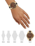 Buy Shop Michael Kors Everest Chronograph Brown Dial Two Tone Steel Strap Watch For Women - MK6973 USA Online