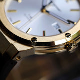 Buy Shop Salvatore Ferragamo F-80 Classic Silver Dial Brown Leather Strap Watch for Men - SFDT00419 USA Online