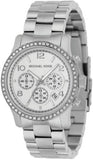 Buy Shop Michael Kors Brinkley Silver Dial with Diamonds Silver Steel Strap Watch for Women - MK5083 USA Online