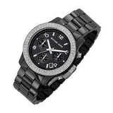 Buy Shop Michael Kors Runway Black Dial Black Steel Strap Watch for Women - MK5190 USA Online