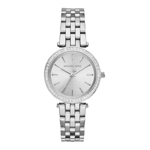 Buy Shop Michael Kors Darci Silver Dial Silver Steel Strap Watch for Women - MK3429 USA Online