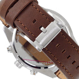 Buy Shop Fossil Brox Multifunction Green Dial Brown Leather Strap Watch for Men - BQ2801 USA Online