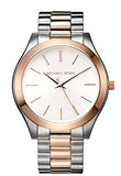 Buy Shop Michael Kors Runway White Dial Two Tone Stainless Steel Strp Watch for Women - MK3204A USA Online