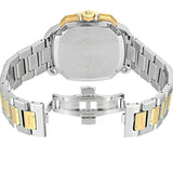 Buy Shop Versace Dylos Chronograph Black Dial Two Tone Steel Strap Watch for Men - VQC100016 USA Online