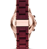 Buy Shop Marc Jacobs Rock Chronograph Red Dial Red Silicone Strap Watch for Women - MBM2596 USA Online
