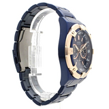 Buy Shop Guess Jolt Analog Blue Dial Blue Steel Strap Watch for Men - W0377G4 USA Online