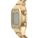 Buy Shop Fossil Retro Digital Gold Dial Gold Steel Strap Watch for Men - FS5843 USA Online
