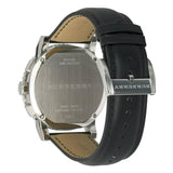 Buy Shop Burberry The City Black Dial Black Leather Strap Watch for Men - BU9382 USA Online
