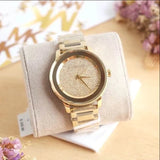 Buy Shop Michael Kors Kinley Gold Dial Gold Steel Strap Watch for Women - MK6209 USA Online