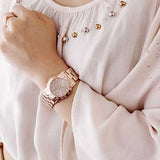 Buy Shop Marc Jacobs Amy Glitz Brown Dial Rose Gold Steel Strap Watch for Women - MBM3221 USA Online