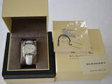Buy Shop Burberry The City White Dial White Leather Strap Watch for Women - BU9128 USA Online