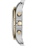 Buy Shop Marc Jacobs Henry Chronograph Silver Dial Two Tone Steel Strap Watch for Women - MBM3197 USA Online