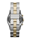 Buy Shop Marc Jacobs Henry Chronograph Silver Dial Two Tone Steel Strap Watch for Women - MBM3197 USA Online