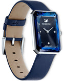 Buy Shop Swarovski Uptown Crystal Blue Dial Blue Leather Strap Watch for Women - 5547713 USA Online