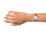 Buy Shop Swarovski Octea Nova Silver Dial Rose Gold Mesh Strap Watch for Women - 5650011 USA Online