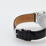 Buy Shop Fossil Neutra Minimalist Moonphase Black Dial Black Leather Strap Watch for Men - FS5904 USA Online