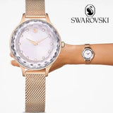 Buy Shop Swarovski Octea Nova Silver Dial Rose Gold Mesh Strap Watch for Women - 5650011 USA Online