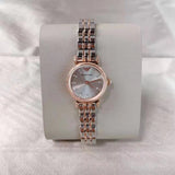 Buy Shop Emporio Armani Gianni T Bar Grey Dial Two Tone Steel Strap Watch For Women - AR1841 USA Online