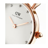 Buy Shop Daniel Wellington Classy Winchester White Dial Two Tone NATO Strap Watch For Women - DW00100077 USA Online