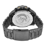 Diesel Mega Chief Chronograph Grey Dial Grey Steel Strap Watch For Men - DZ4466