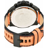 Buy Shop Diesel Mega Chief Chronograph Black Dial Brown Leather Strap Watch For Men - DZ4476 USA Online