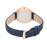 Buy Shop Michael Kors Pyper Analog White Dial Black Leather Strap Watch For Women - MK2804 USA Online