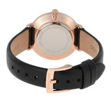 Buy Shop Michael Kors Pyper Three Hand White Dial Black Leather Strap Watch For Women - MK2835 USA Online