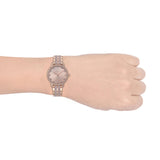 Buy Shop Michael Kors Melissa Analog Rose Gold Dial Rose Gold Steel Strap Watch For Women - MK4396 USA Online