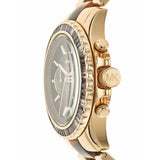 Buy Shop Michael Kors Everest Chronograph Brown Dial Two Tone Steel Strap Watch For Women - MK6973 USA Online