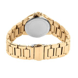 Buy Shop Michael Kors Camille Analog Red Dial Gold Steel Strap Watch For Women - MK7196 USA Online