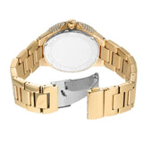 Buy Shop Michael Kors Camille Analog Blue Dial Gold Steel Strap Watch For Women - MK7341 USA Online