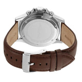 Buy Shop Michael Kors Everest Chronograph Black Dial Brown Leather Strap Watch For Men - MK9054 USA Online