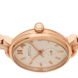 Buy Shop Marc Jacobs Sally White Dial Rose Gold Steel Strap Watch for Women - MBM8643 USA Online