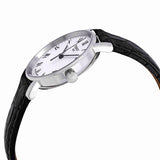 Buy Shop Tissot Everytime Small White Dial Black Leather Strap Watch For Women - T109.210.16.033.00 USA Online