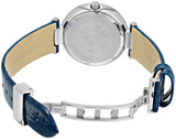 Buy Shop Versace Olympo Gleam White Dial Green Leather Strap Watch for Women - VAN020016 USA Online