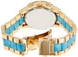 Buy Shop Michael Kors Ritz Gold Dial Two Tone Steel Strap Watch for Women - MK6328 USA Online