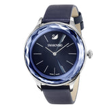 Buy Shop Swarovski Octea Nova Blue Dial Blue Leather Strap Watch for Women - 5295349 USA Online