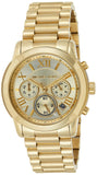 Buy Shop Michael Kors Cooper Gold Dial Gold Steel Strap Watch for Women - MK6274 USA Online