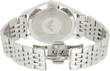 Buy Shop Emporio Armani Classic Silver Dial Silver Steel Strap Watch For Men - AR1867 USA Online