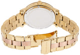 Buy Shop Michael Kors Norie Gold Dial Two Tone Steel Strap Watch for Women - MK3586 USA Online